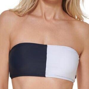 Tommy Hilfiger Sky Captain Colorblocked Bikini Swim Top